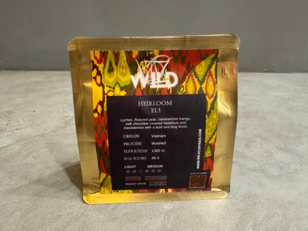 Heirloom EL1 roasted coffee - 200g bag