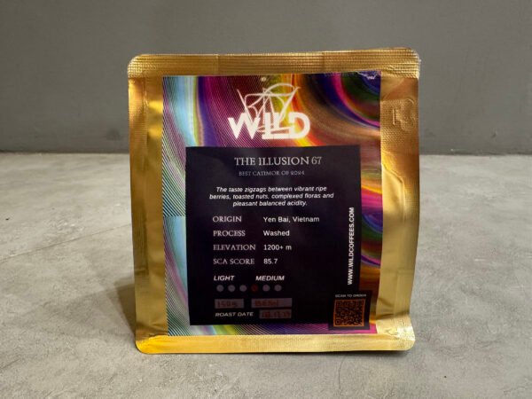 "The Illusion 67" Catimor roasted coffee - 200g bag